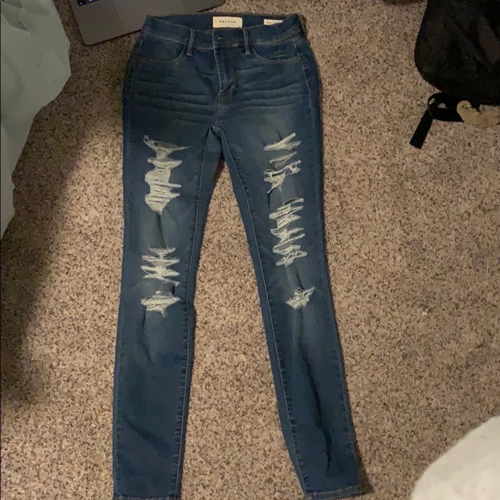 Pacsun super stretch jeggings